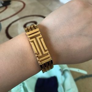 Tory Burch Gold Fit Bit Bracelet Bangle